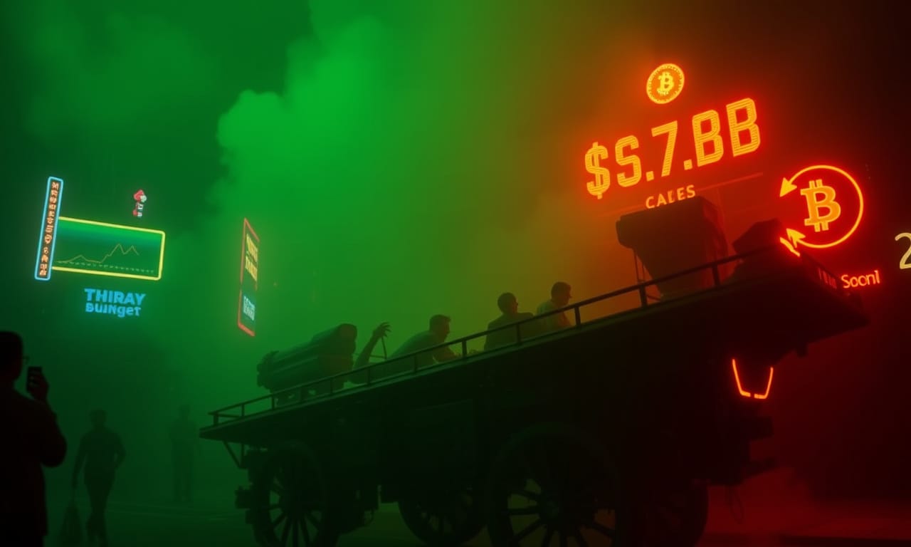 Bloodbath Buffet: $1.7B in Bullish Bets Vaporized by Bitcoin's Wild Ride
