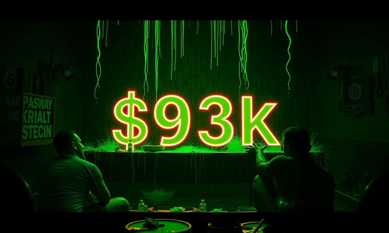 Bitcoin Hits $93k: The Bloodbath Behind The Green Dildos