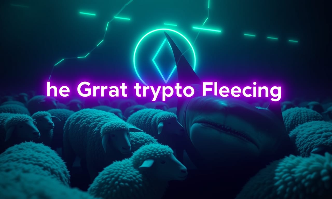 The Great Crypto Fleecing: Sheep Sell, Sharks Feast on the Dip