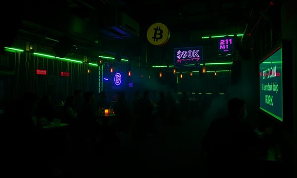 Bitcoin's $90K Party Is Dead Quiet - And The Silence Is Terrifying